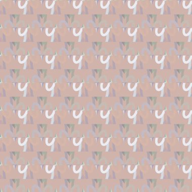 Geometrik şekilli kusursuz desen vektör çizimi