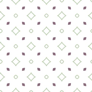 Geometrik şekilli kusursuz desen vektör çizimi