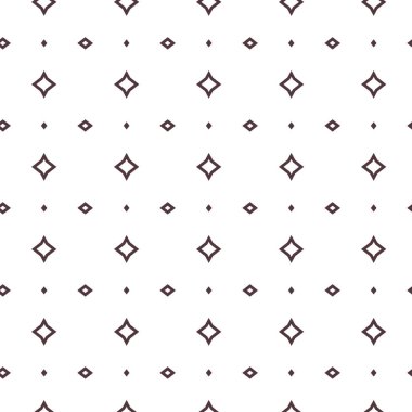 Geometrik şekilli kusursuz desen vektör çizimi