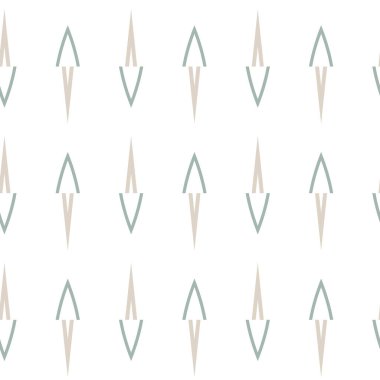 Geometrik şekilli kusursuz desen vektör çizimi