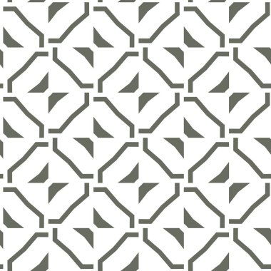 Geometrik şekilli kusursuz desen vektör çizimi