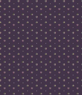 Geometrik şekilli kusursuz desen vektör çizimi