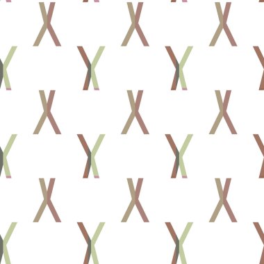 Geometrik şekilli kusursuz desen vektör çizimi