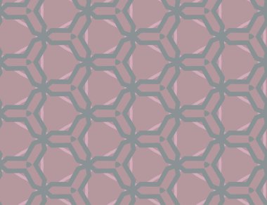 Geometrik şekilli kusursuz desen vektör çizimi