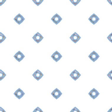 Geometrik şekilli kusursuz desen vektör çizimi