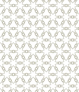 Geometrik şekilli kusursuz desen vektör çizimi