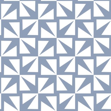 Geometrik şekilli kusursuz desen vektör çizimi