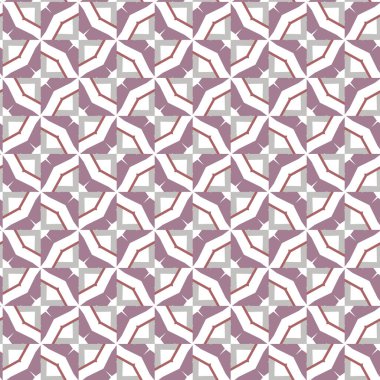Geometrik şekilli kusursuz desen vektör çizimi