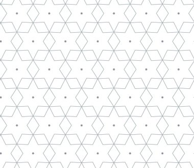 Geometrik şekilli kusursuz desen vektör çizimi