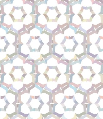 soyut kaleydoskop kumaş dikişsiz arkaplan, vektör illüstrasyonu 