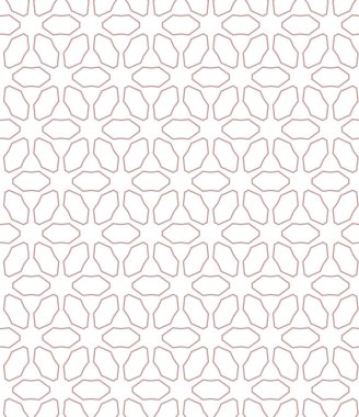 Geometrik şekilli kusursuz desen vektör çizimi