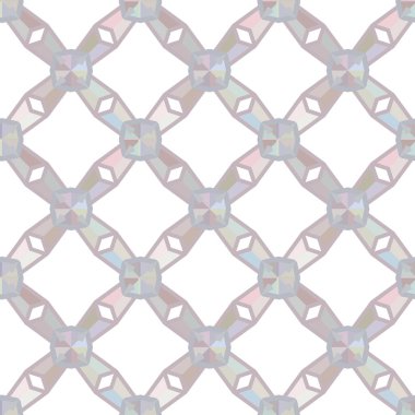 Geometrik şekilli kusursuz desen vektör çizimi