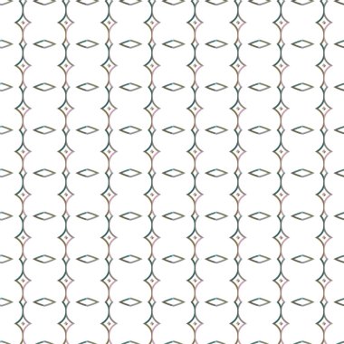 Geometrik şekilli kusursuz desen vektör çizimi