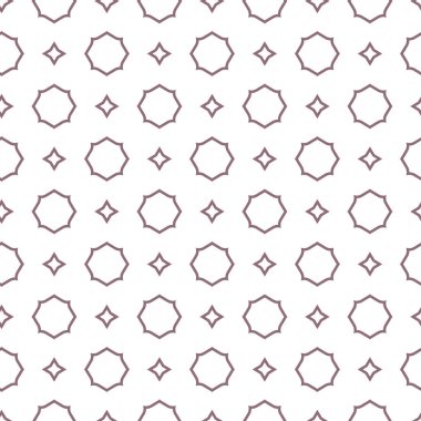 Geometrik şekilli kusursuz desen vektör çizimi
