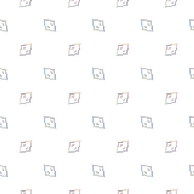 Geometrik şekilli kusursuz desen vektör çizimi