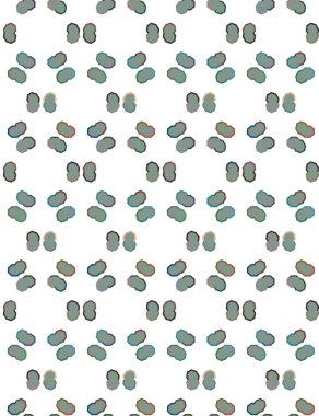 Geometrik şekilli kusursuz desen vektör çizimi
