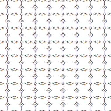 Geometrik şekilli kusursuz desen vektör çizimi