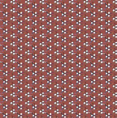 Geometrik şekilli kusursuz desen vektör çizimi