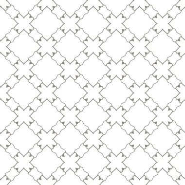 Geometrik şekilli kusursuz desen vektör çizimi