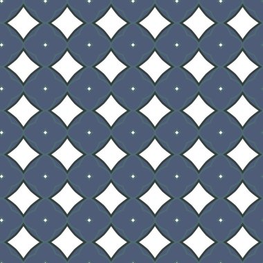 Geometrik şekilli kusursuz desen vektör çizimi