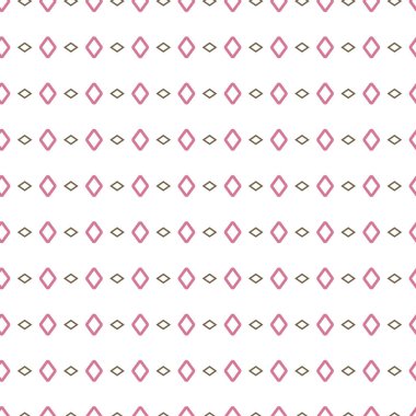 Geometrik şekilli kusursuz desen vektör çizimi