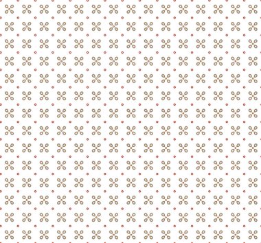 Geometrik şekilli kusursuz desen vektör çizimi