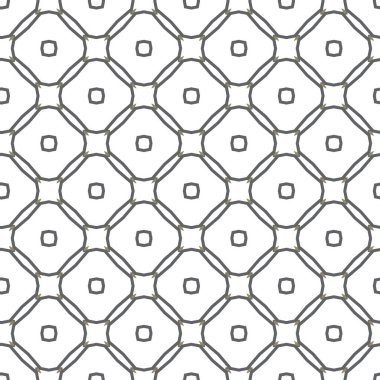 Geometrik şekilli kusursuz desen vektör çizimi