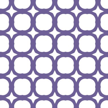 Geometrik şekilli kusursuz desen vektör çizimi