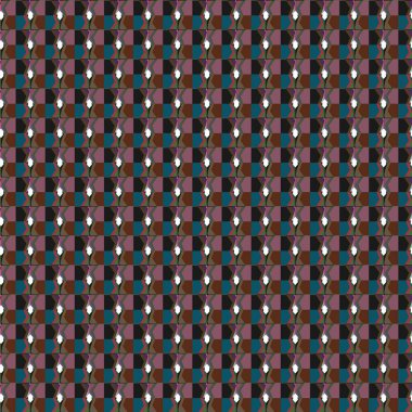 Geometrik şekilli kusursuz desen vektör çizimi