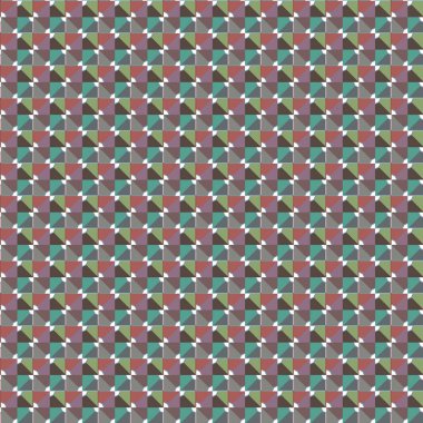 Geometrik şekilli kusursuz desen vektör çizimi