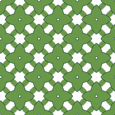 Geometrik şekilli kusursuz desen vektör çizimi