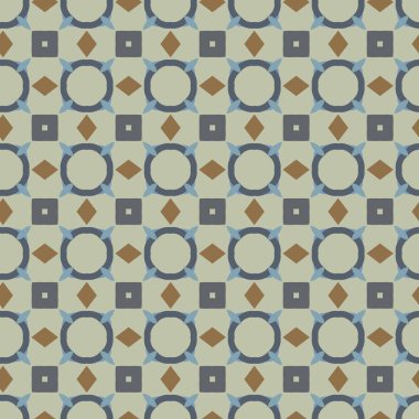 soyut kaleydoskop kumaş dikişsiz arkaplan, vektör illüstrasyonu 