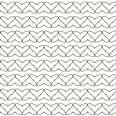 Geometrik şekilli kusursuz desen vektör çizimi