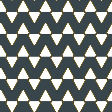 Geometrik şekilli kusursuz desen vektör çizimi