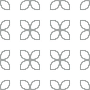 Geometrik şekilli kusursuz desen vektör çizimi