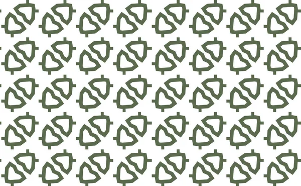 幾何学的な図形ベクトル図とシームレスなパターン — ストックベクタ