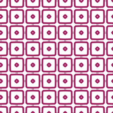 Geometrik şekilli kusursuz desen vektör çizimi