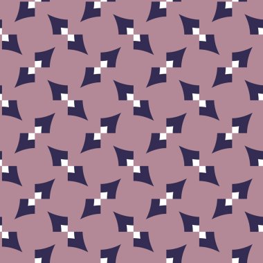 Geometrik şekilli kusursuz desen vektör çizimi