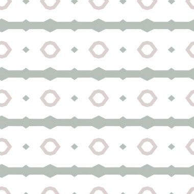 Geometrik şekilli kusursuz desen vektör çizimi