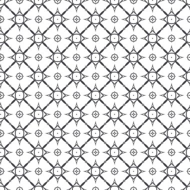 Geometrik şekilli kusursuz desen vektör çizimi