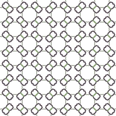 Geometrik şekilli kusursuz desen vektör çizimi