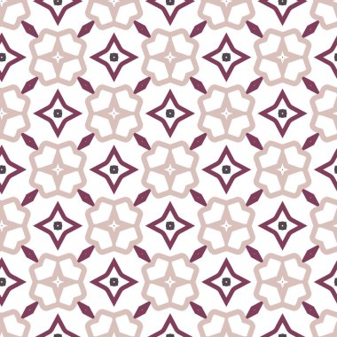 Geometrik şekilli kusursuz desen vektör çizimi