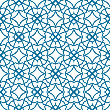 Geometrik şekilli kusursuz desen vektör çizimi