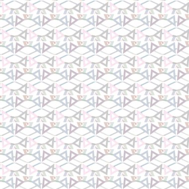 Geometrik şekilli kusursuz desen vektör çizimi