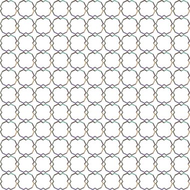 Geometrik şekilli kusursuz desen vektör çizimi