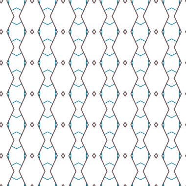 Geometrik şekilli kusursuz desen vektör çizimi
