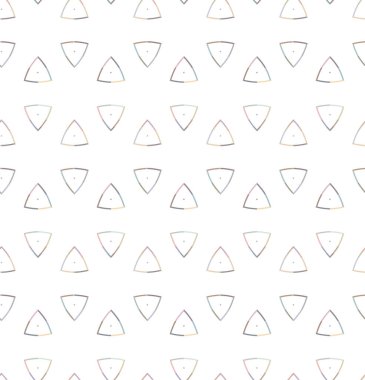 Geometrik şekilli kusursuz desen vektör çizimi