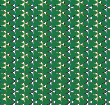 Geometrik şekilli kusursuz desen vektör çizimi