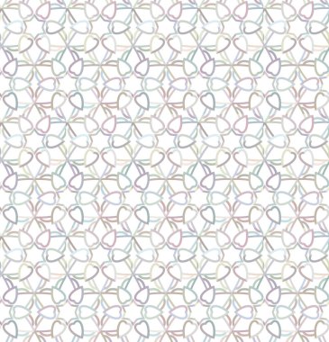 Geometrik şekilli kusursuz desen vektör çizimi