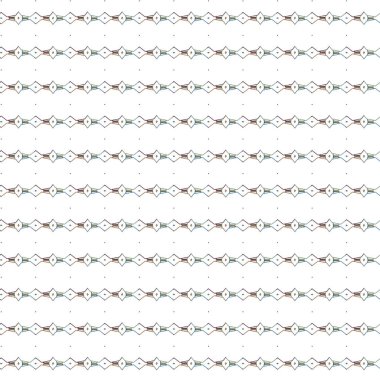 Geometrik şekilli kusursuz desen vektör çizimi